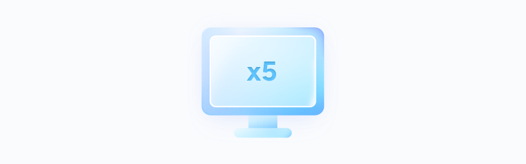 5-Computer-Lizenz