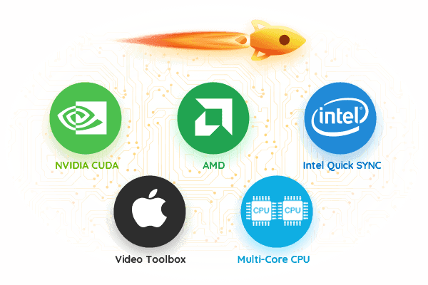 Get 50x Faster Blu-ray Ripping Speed with GPU Acceleration