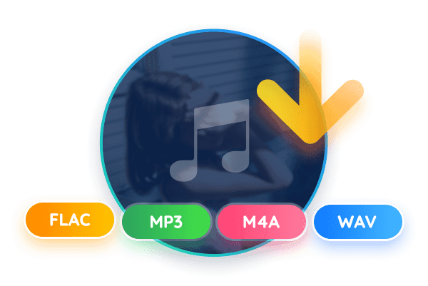 Multiple output formats: MP3/M4A/WAV