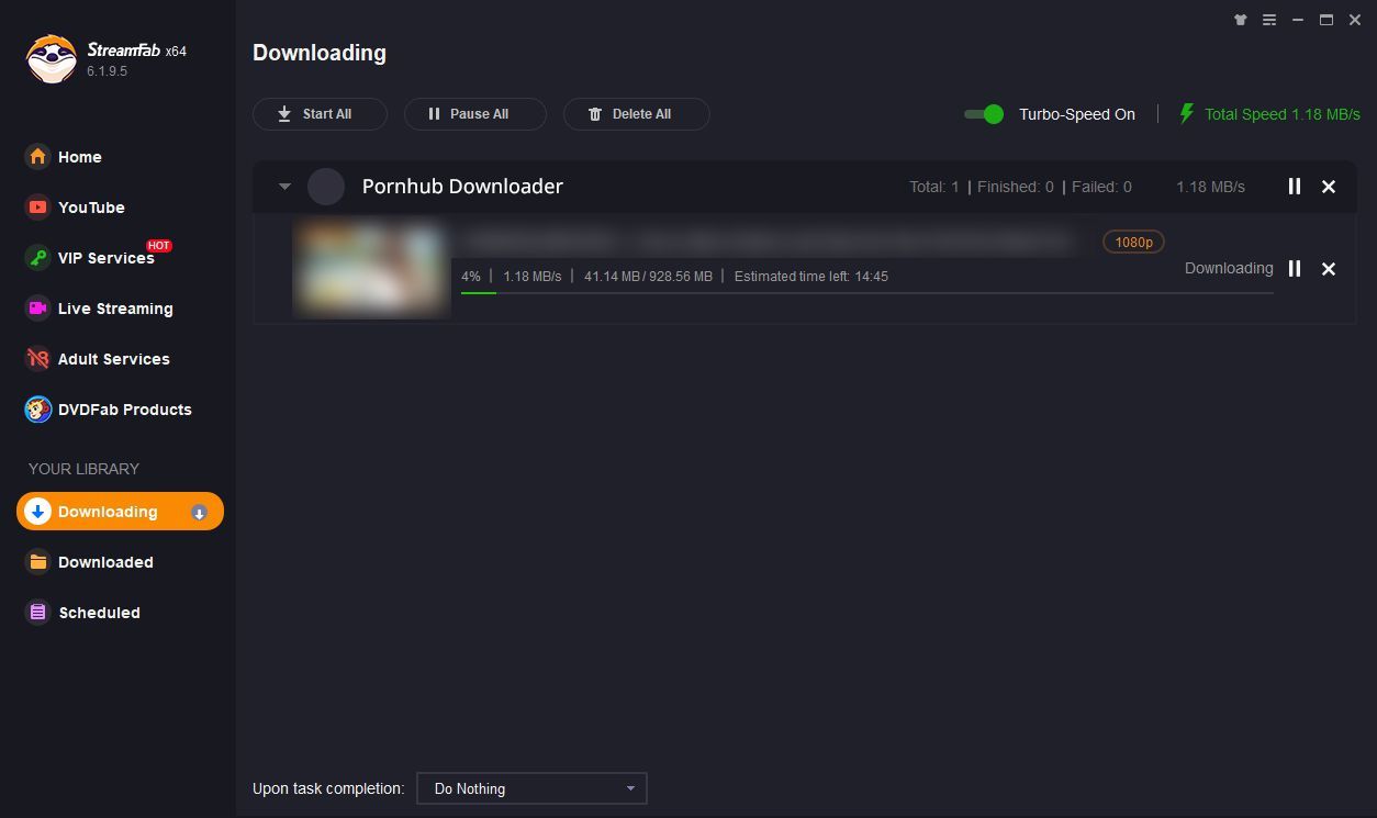 how to use streamfab pornhub downloader