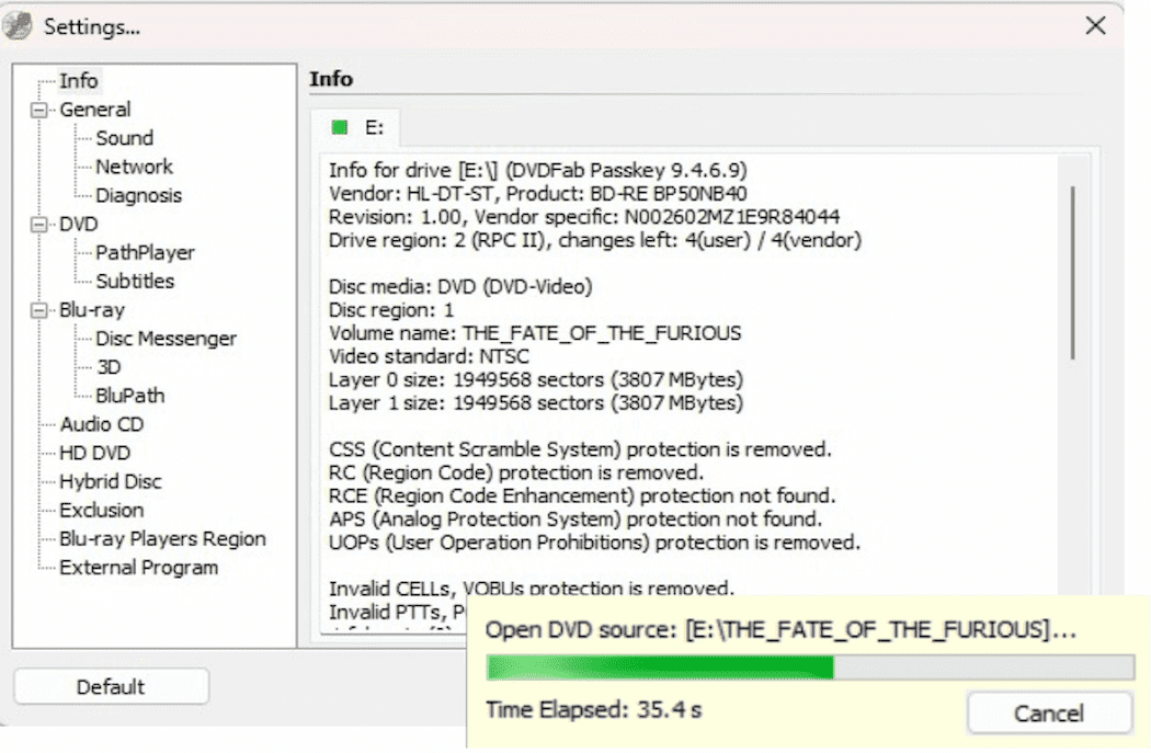 passkey for dvd guide 2