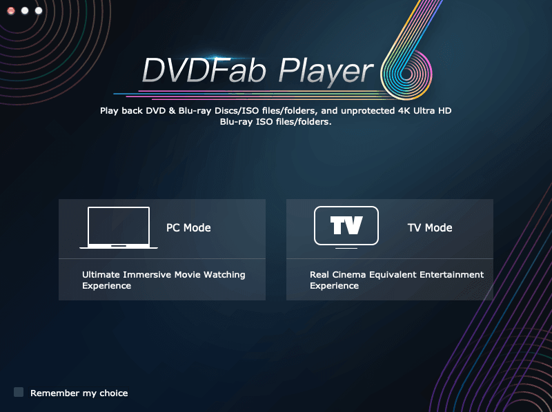 Screenshot 1 des DVDFab Media Players