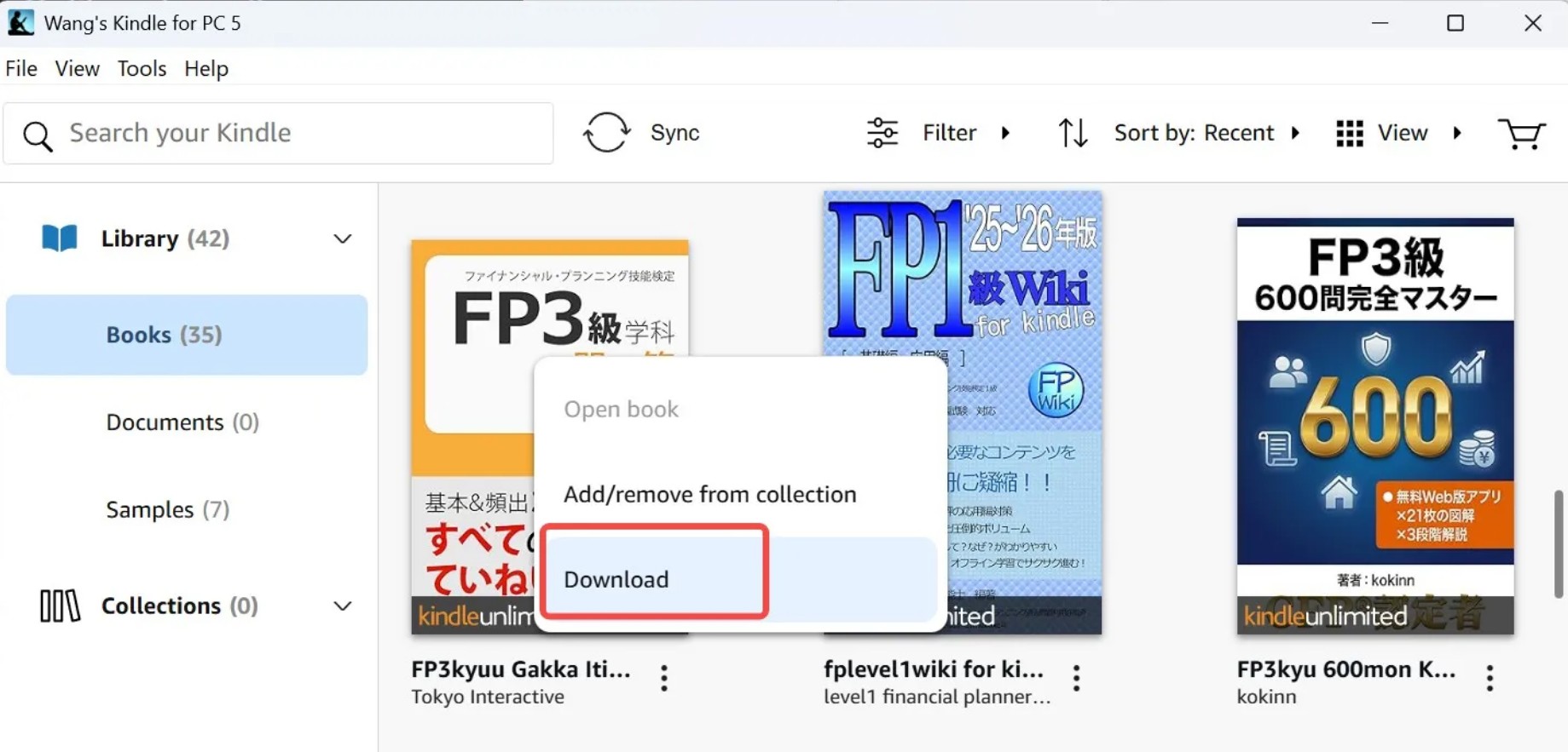 Remove DRM from AZW3/AZW with BookFab Kindle Converter