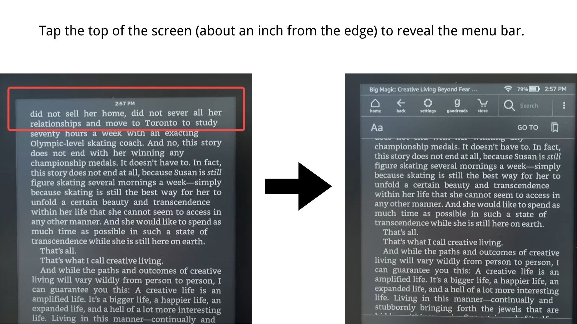 How to Exit a Book on Kindle E-readers
