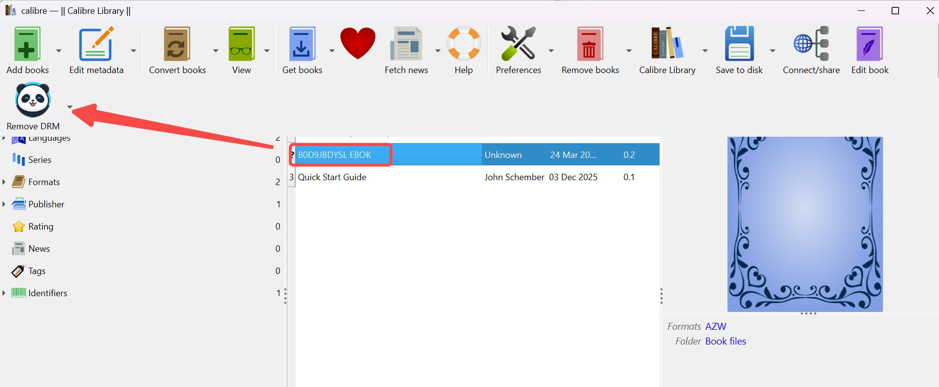 How to remove DRM from kindle books with BookFab Calibre Plugin