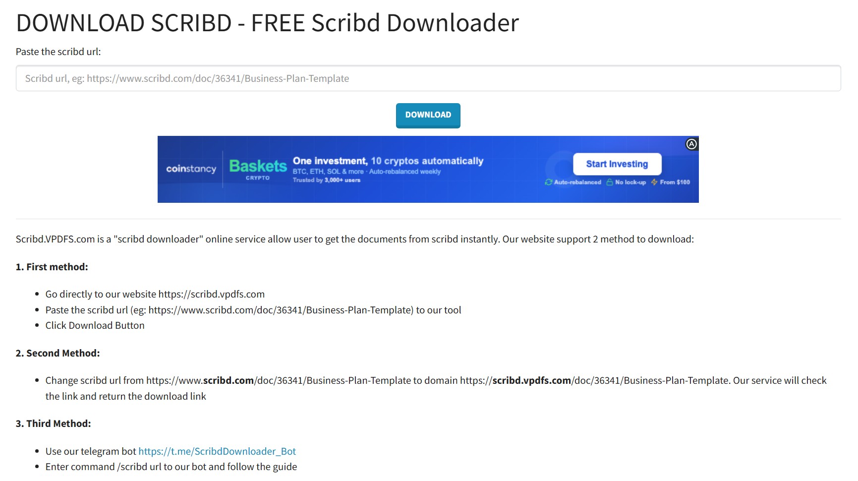 8 best free scribd downloaders in 2026: scribd.vpdfs.com