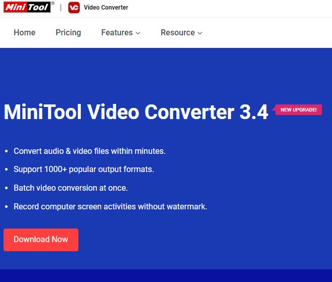 MiniTool Video Converter