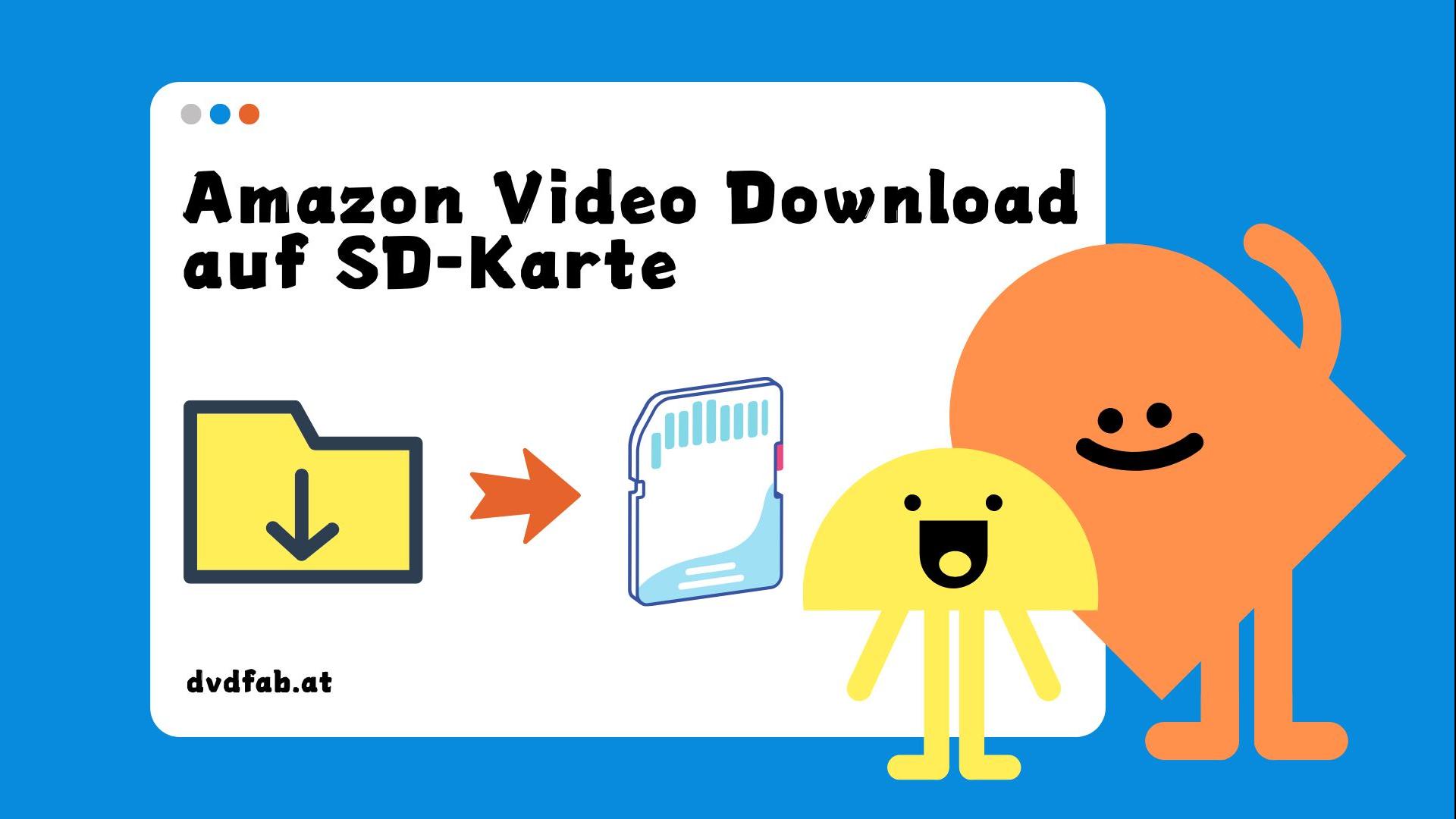 Amazon Video Download auf SD-Karte