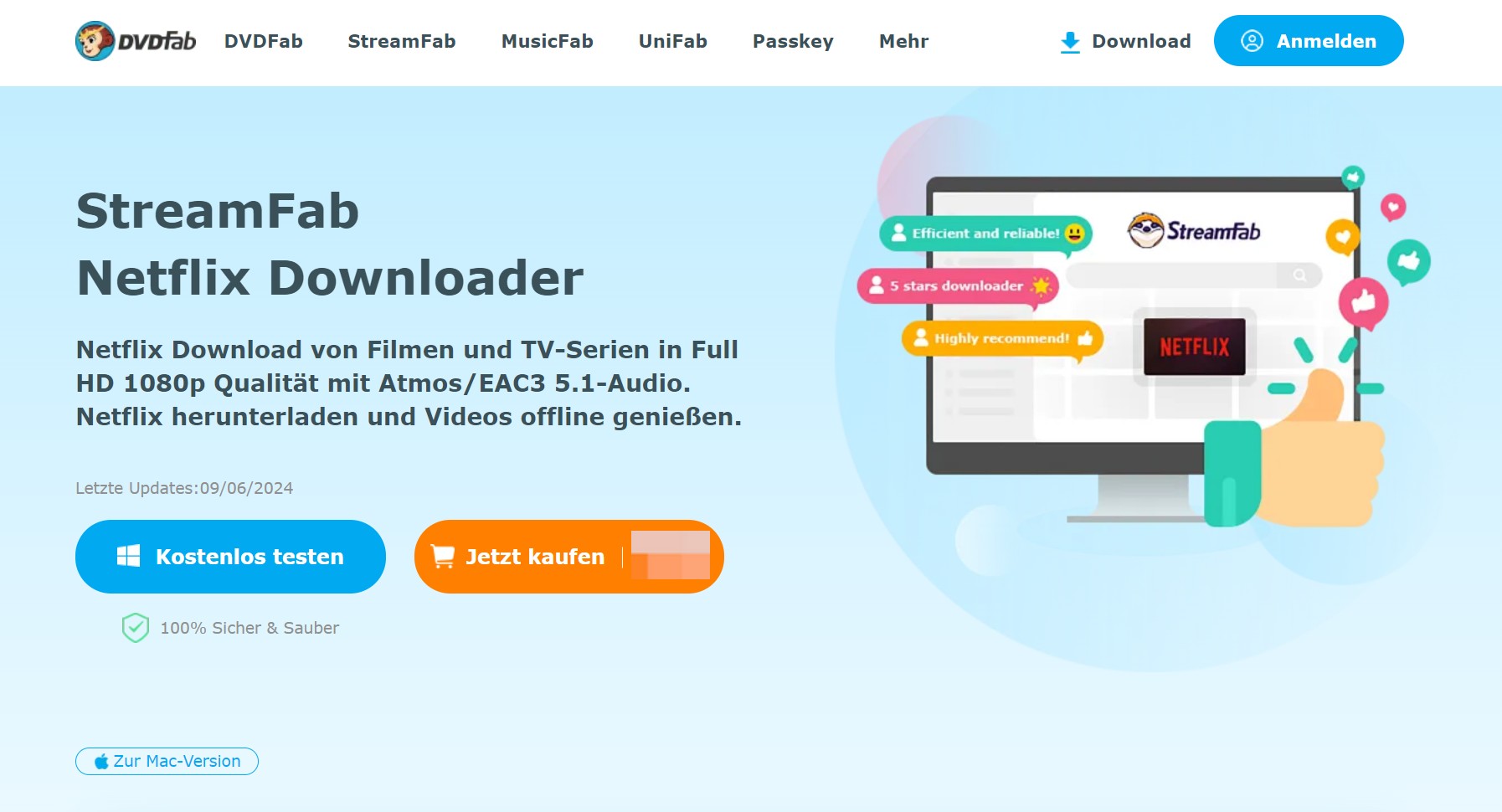 1. StreamFab Netflix Downloader