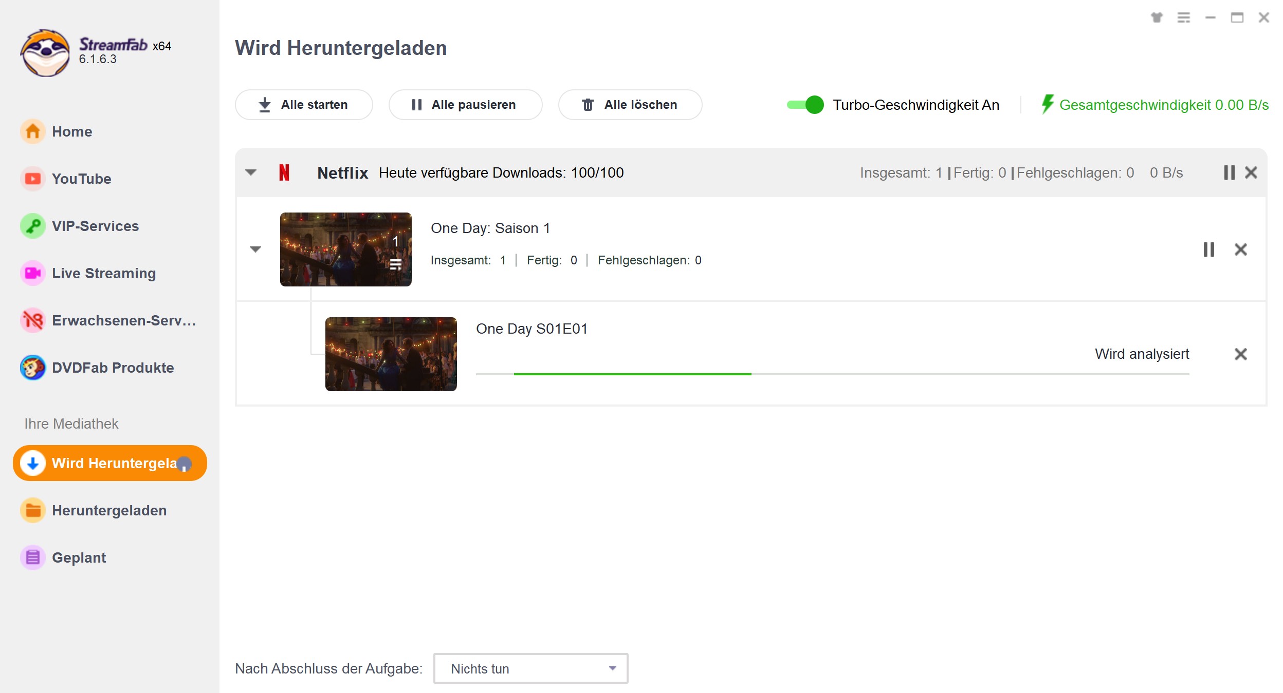 Netflix Download auf Mac mit StreamFab