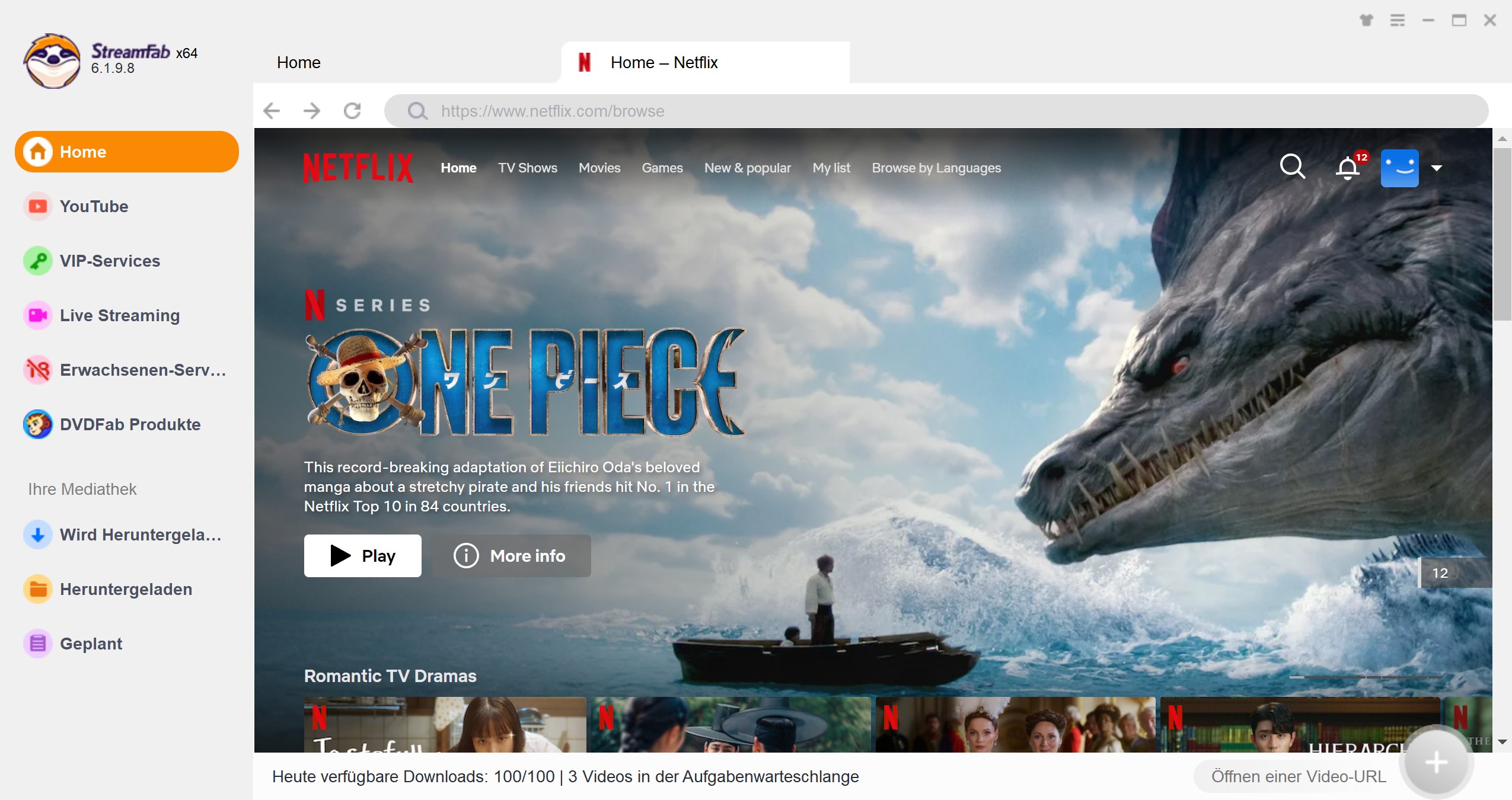 Herunterladen von Netflix-Filmen auf Laptop ohne Einschränkungen