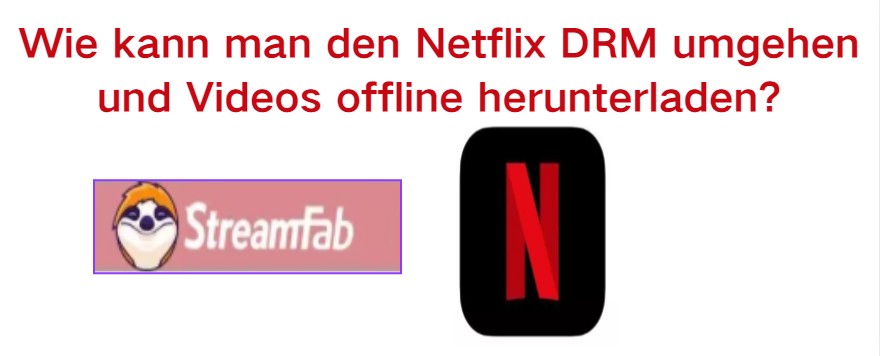 Wie kann man den Netflix DRM umgehen und Videos offline herunterladen?