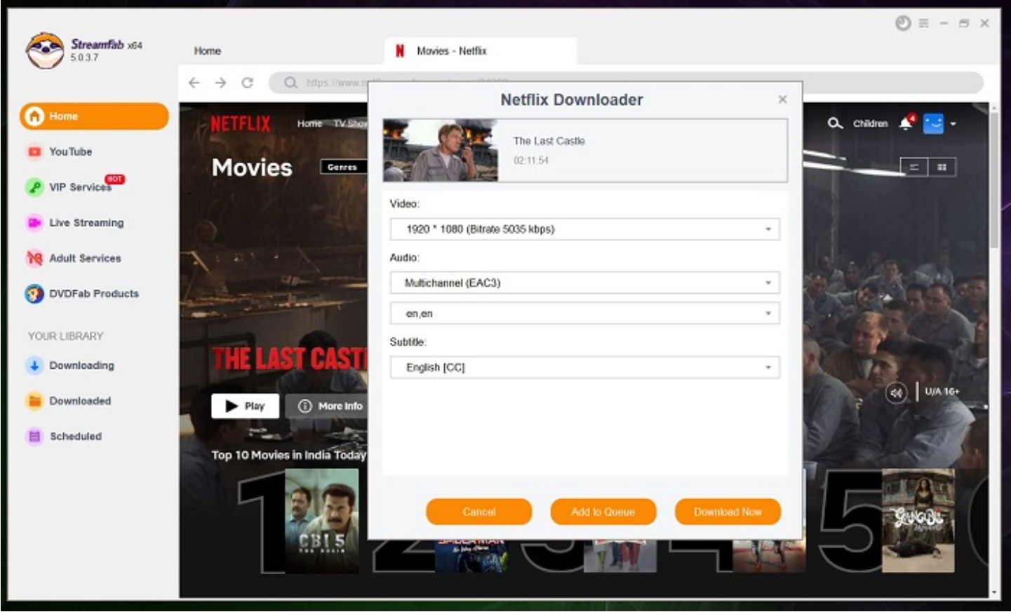 netflix party chrome:Wie benutzt man den StreamFab Netflix Downloader?