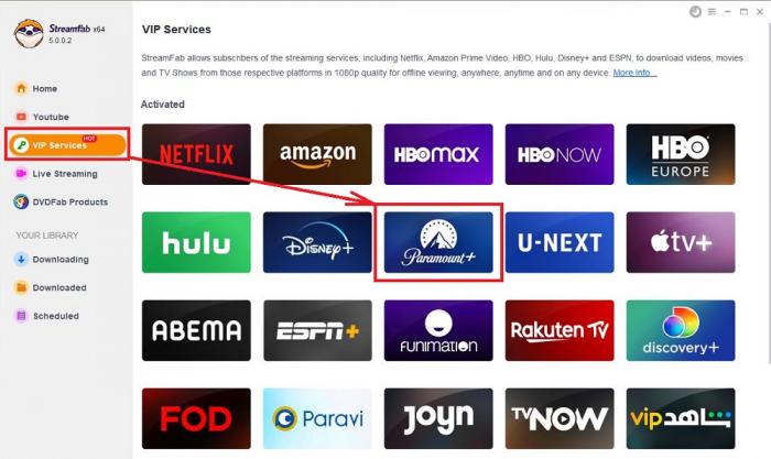 Laden Sie Paramount Plus-Inhalte mit StreamFab Paramount Plus Downloader herunter