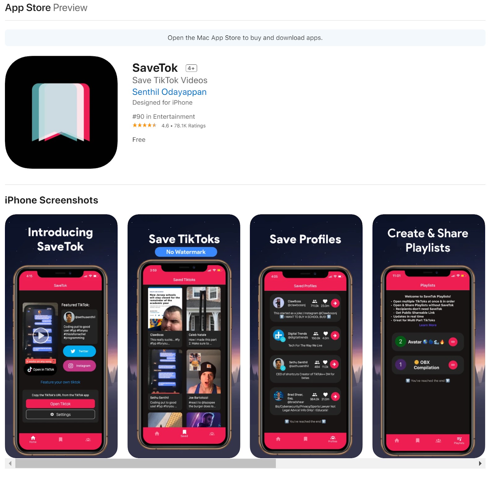 tiktok downloader:SaveTok