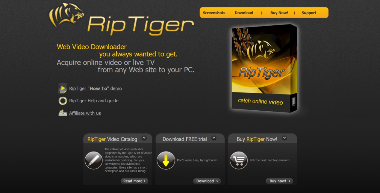 RipTiger: eine andere Chance zum Downloaden von TLC Videos