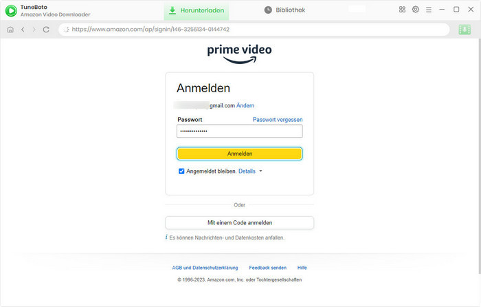 Wie verwende ich TuneBoto Amazon Video Downloader?