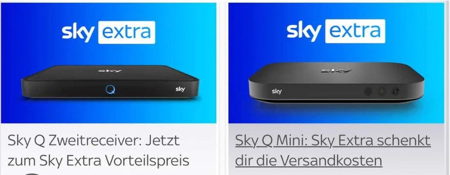 Sky Q Mini: Unterschied zwischen Sky Q und Sky Q Mini