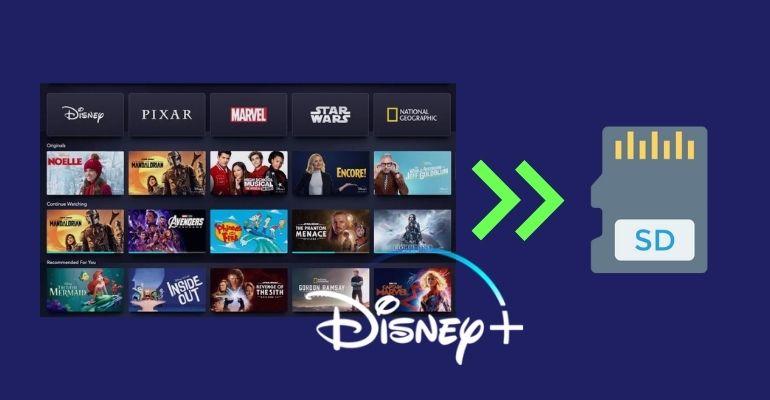 Comment télécharger des films Disney Plus sur une carte SD ? 2025