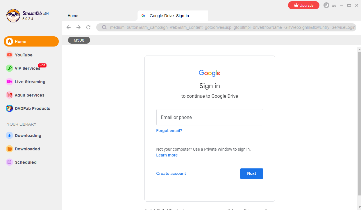 download google drive video:Part 1: How to download Google Drive Videos without Permission? With StreamFab Video Downloader 