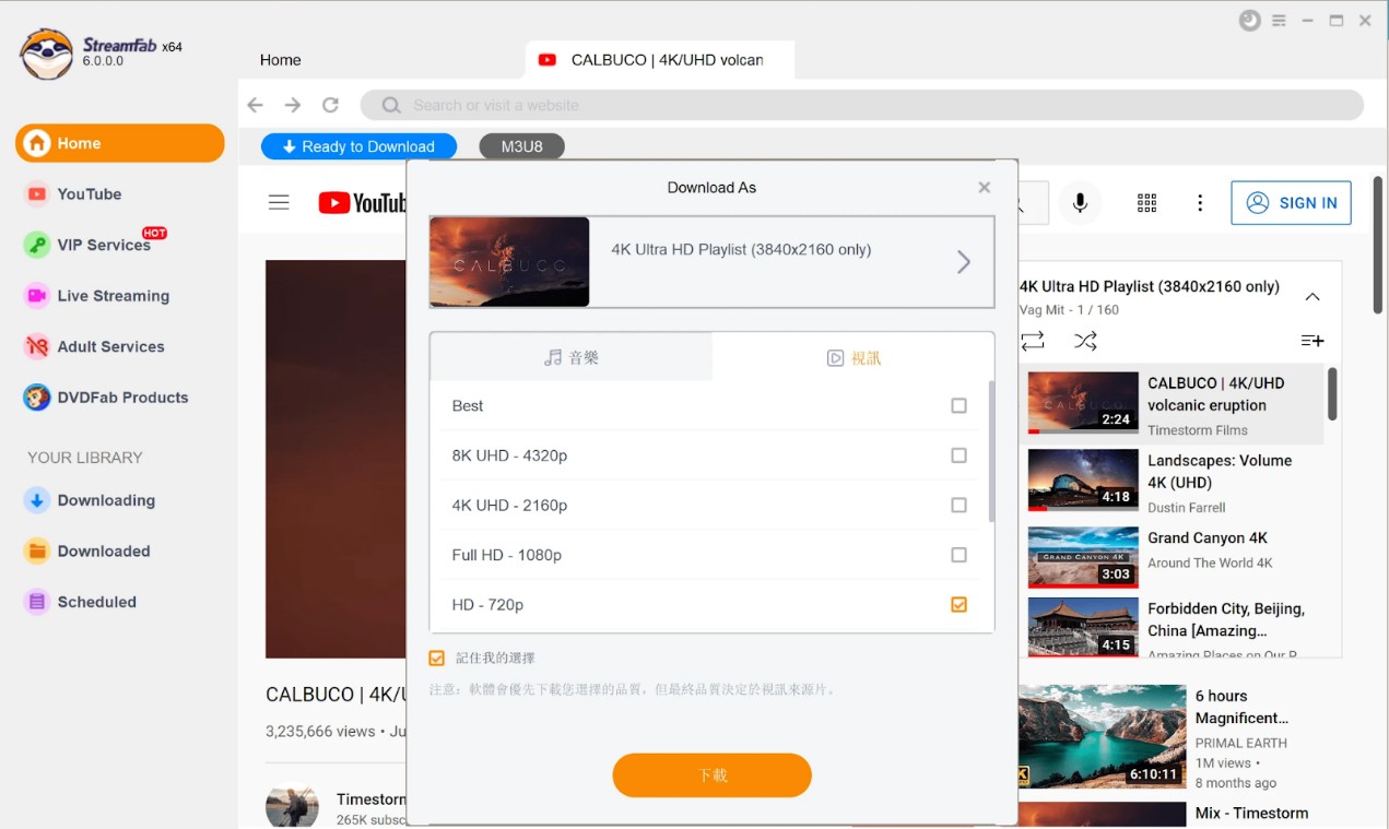 how to download youtube videos in 4k