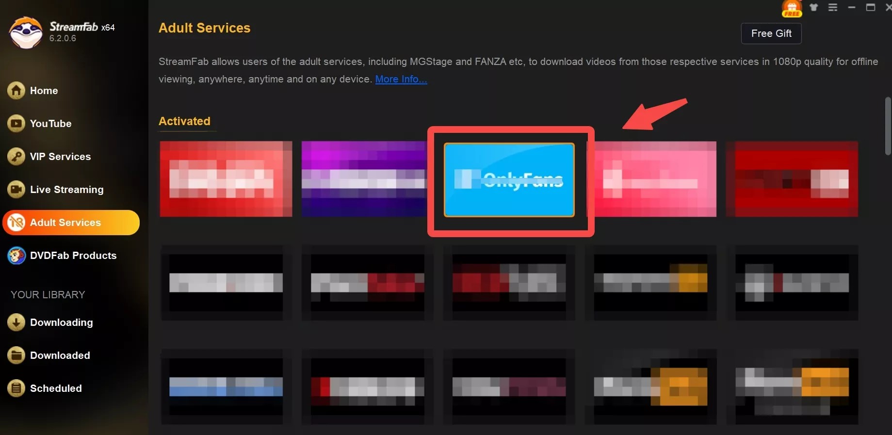 real streamfork review: step 2 of streamfab