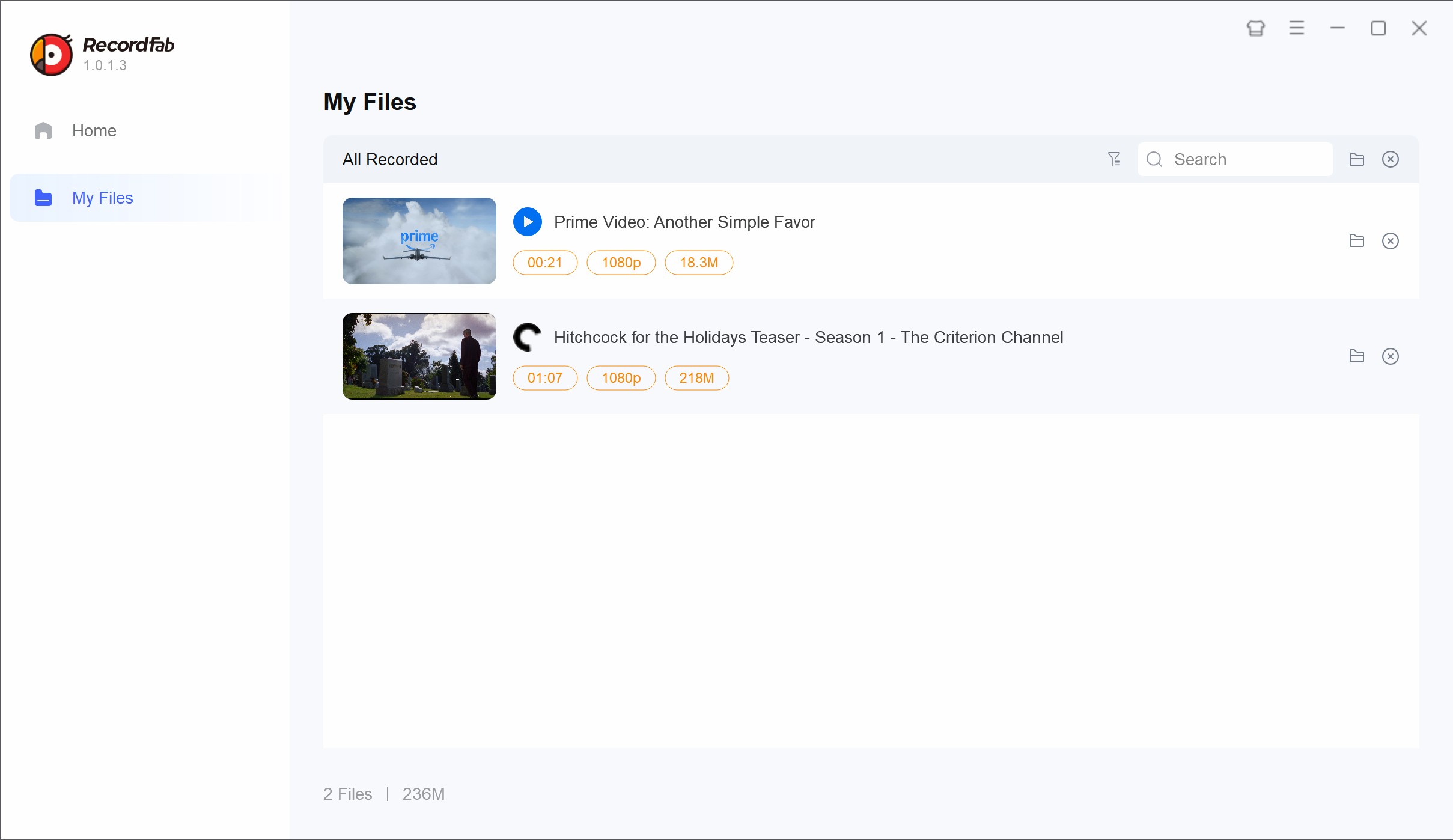 convert amazon live video to mp4 with recordfab: step 4