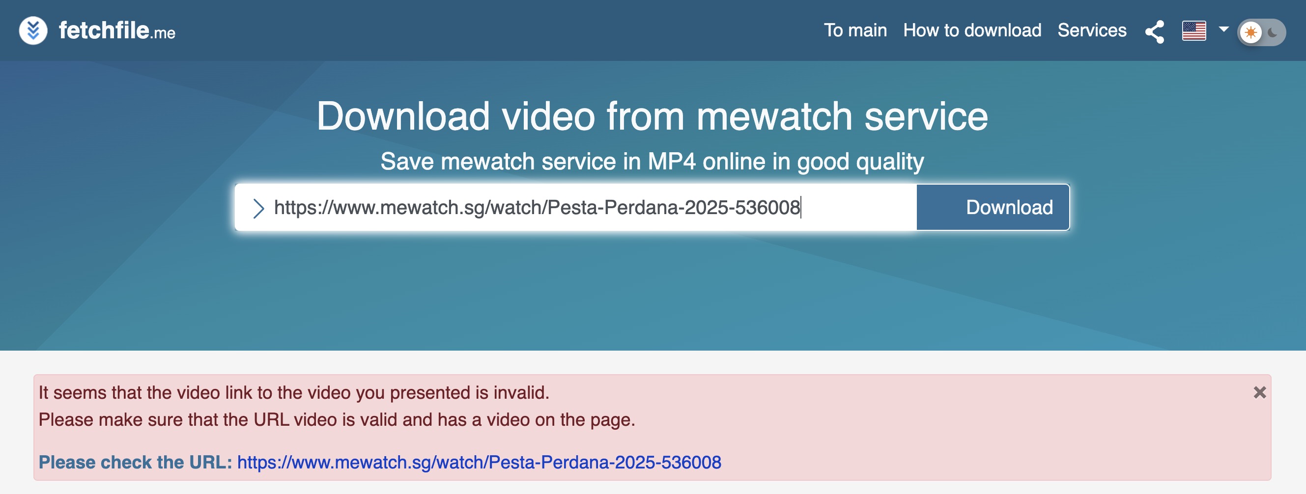 how to download videos from mewatch: online tool
