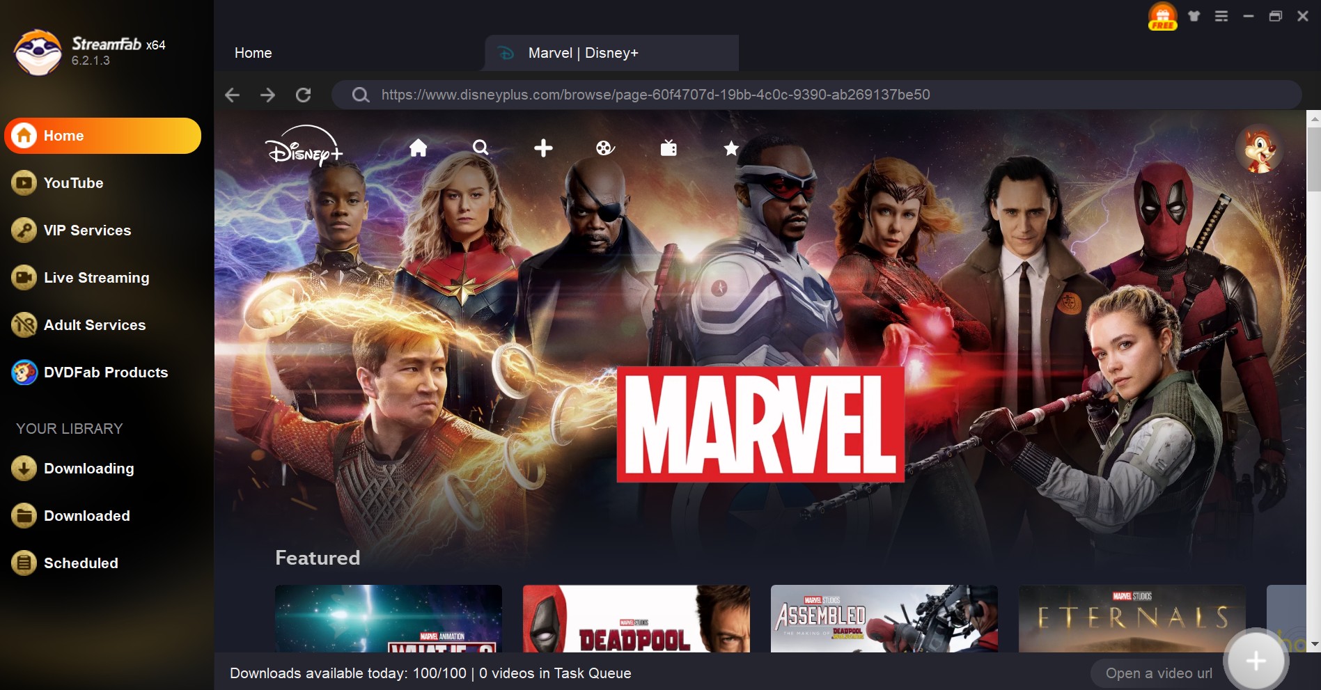 how to download disney plus movies on laptop