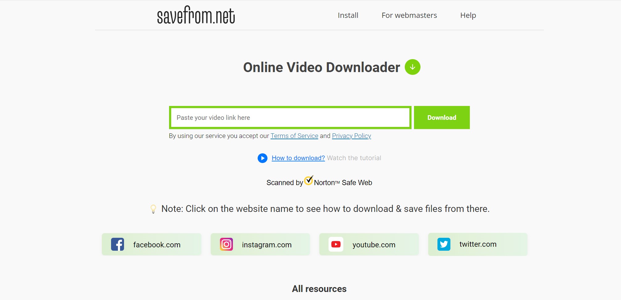 free video downloader for pc:8. SaveFrom.Net