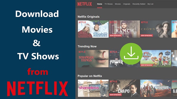 how to download episodes on netflix: