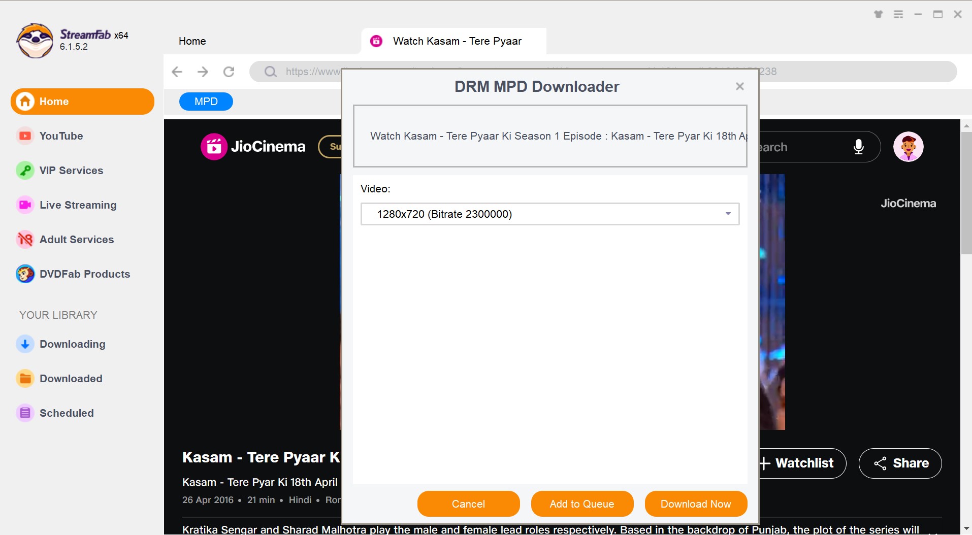 How to Download Movies From JioCinema to PC Using StreamFab DRM MPD Downloader