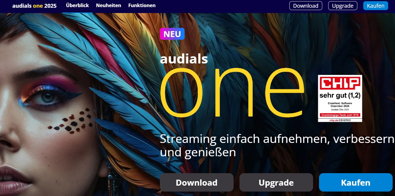 1. Überblick über Audials One kostenlose Vollversion