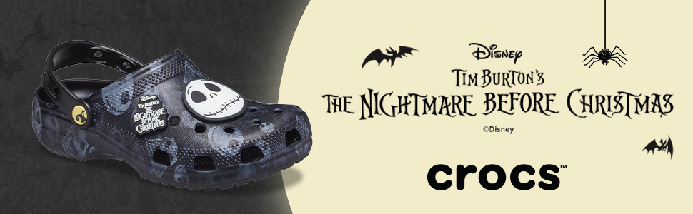 Nightmare Before Christmas Commercial Influence: crocs