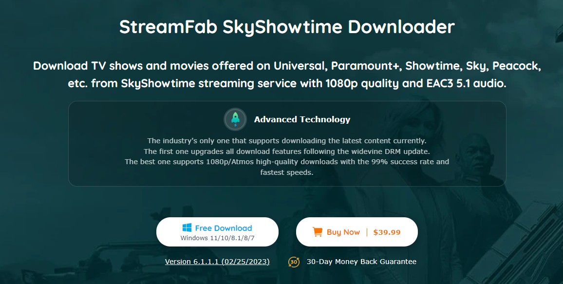 get SkyShowtime Downloads with StreamFab SkyShowtime Downloader