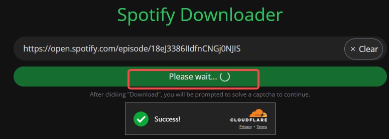 spotifydown-download-spotify-podcast-failed