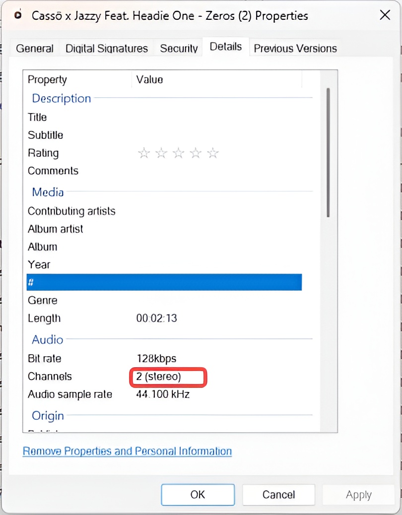 audio quality musicverter support