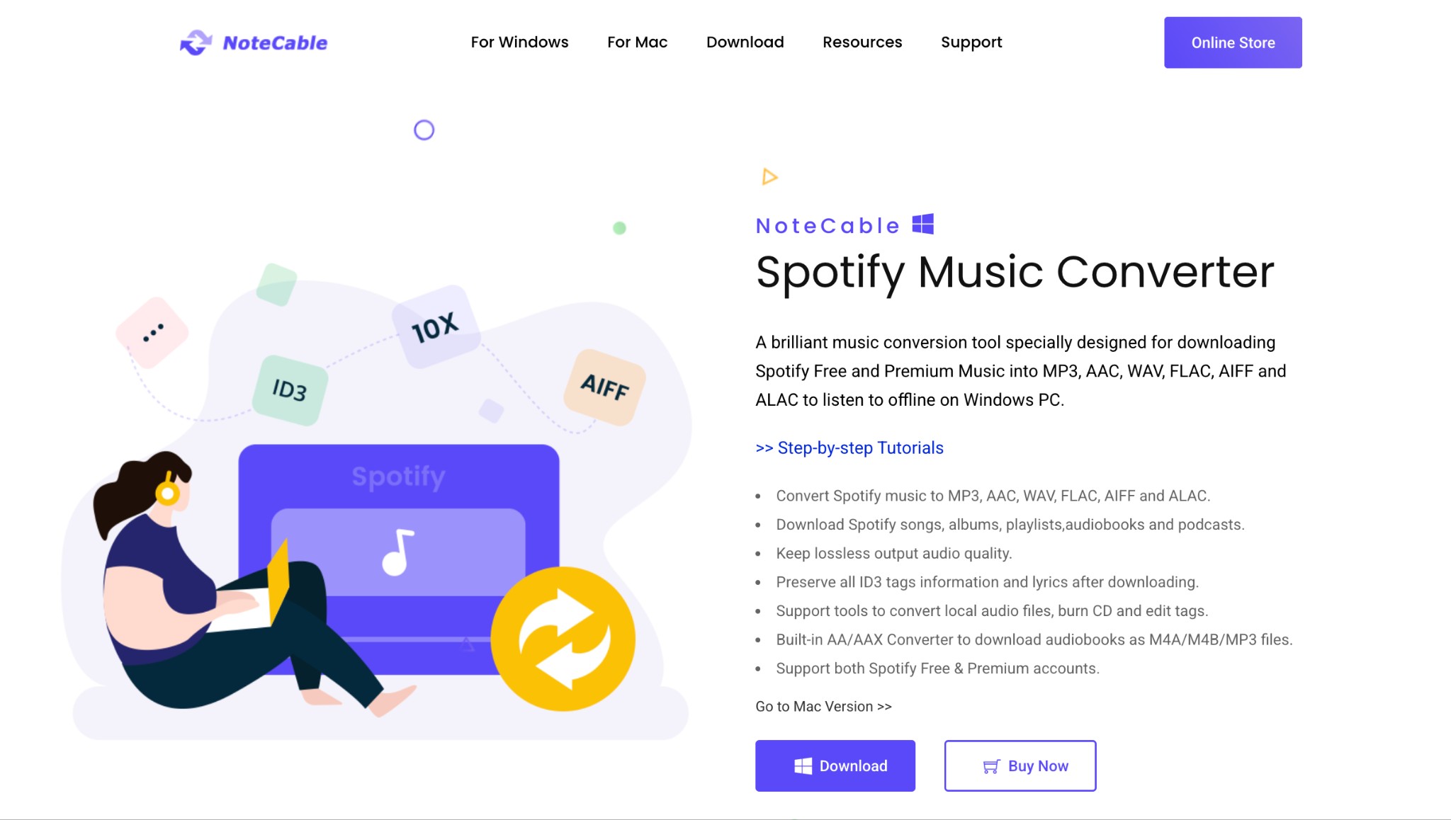 NoteCable Spotify Music Converter 