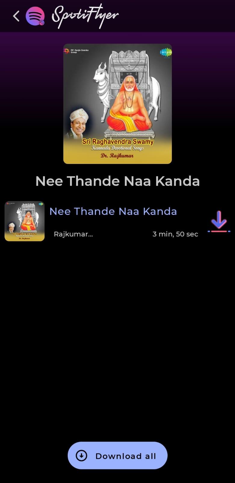Click on Download