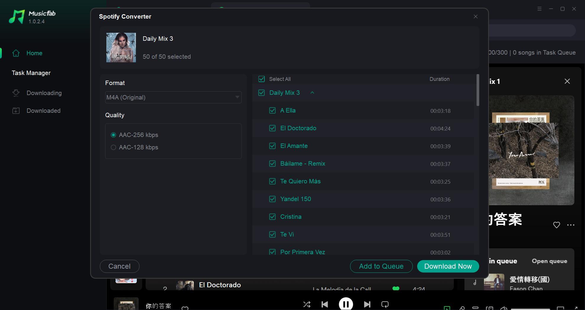how to download songs on Spotify without premium with MusicFab