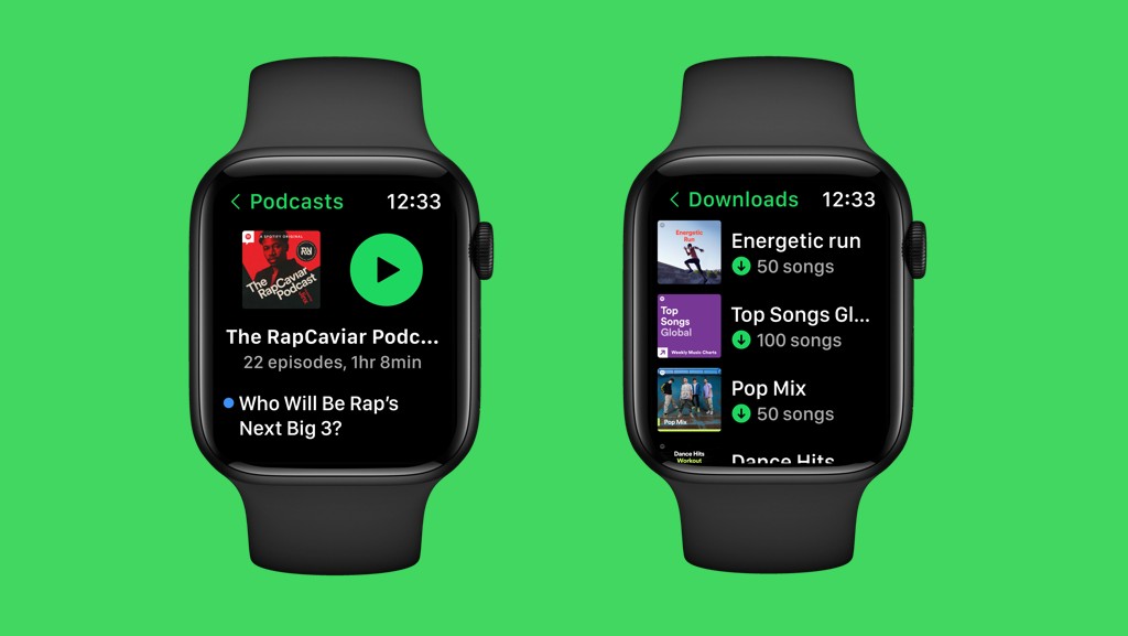 Downloading Music From Spotify Premium To Apple Watch
