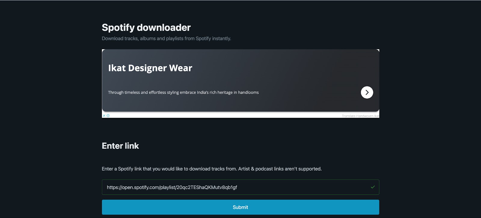 Spotdownloader