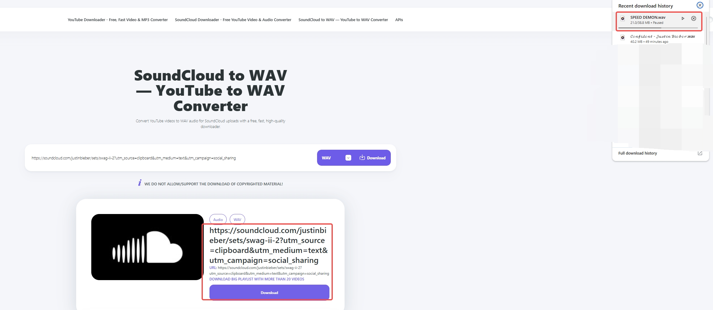 downloadcc album wav soundcloud