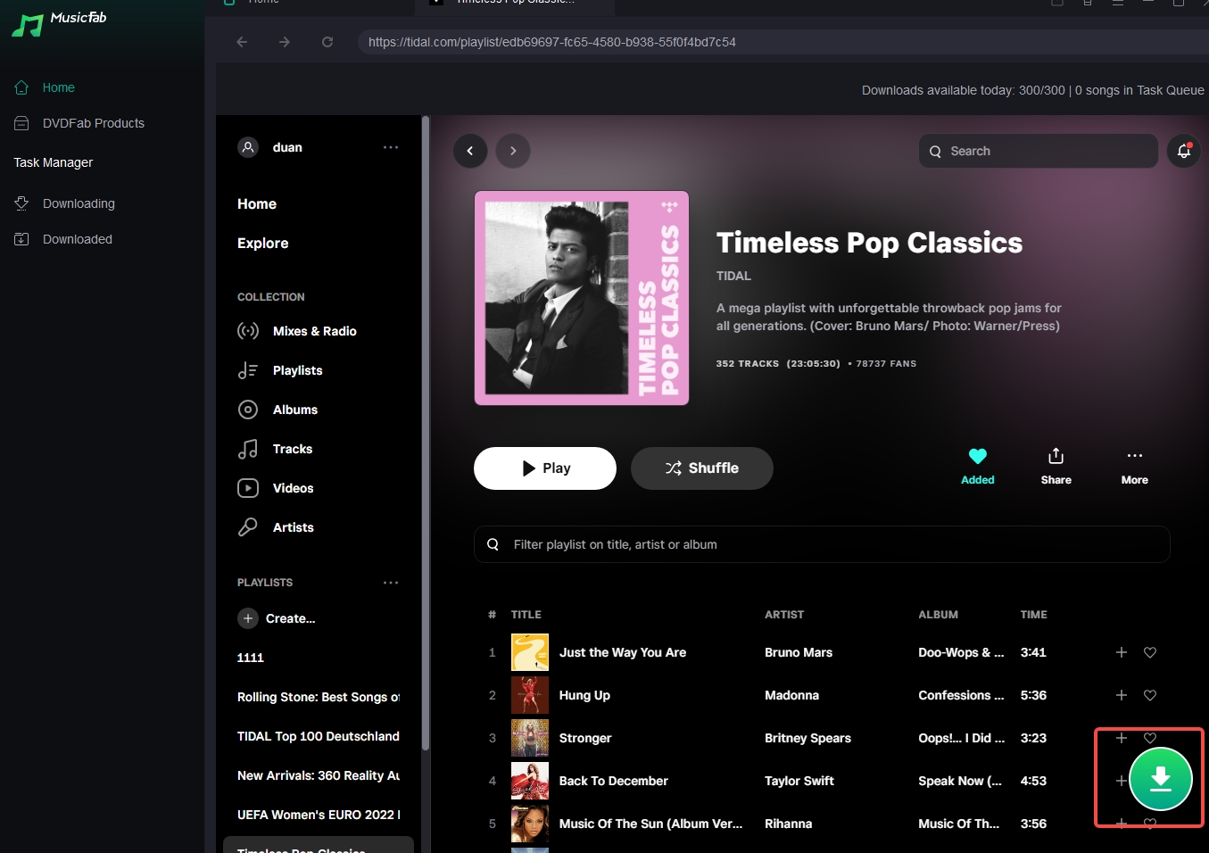 click-arrow-button-musicfab-tidal