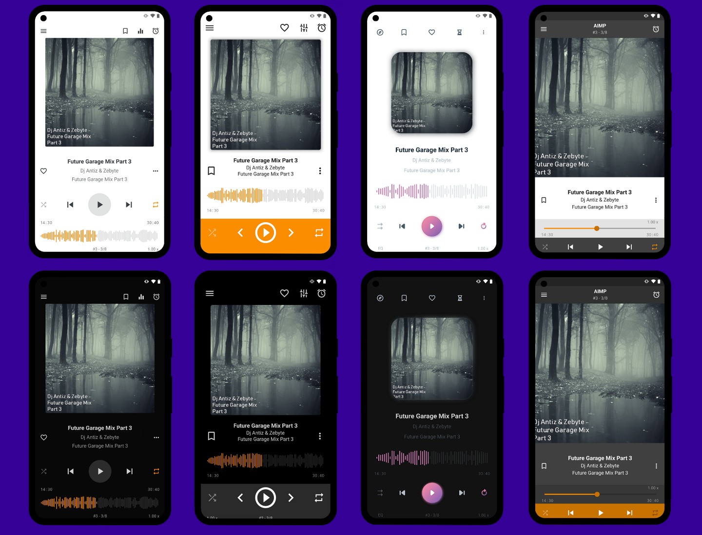Free MP3 Players for Android and ios: AIMP