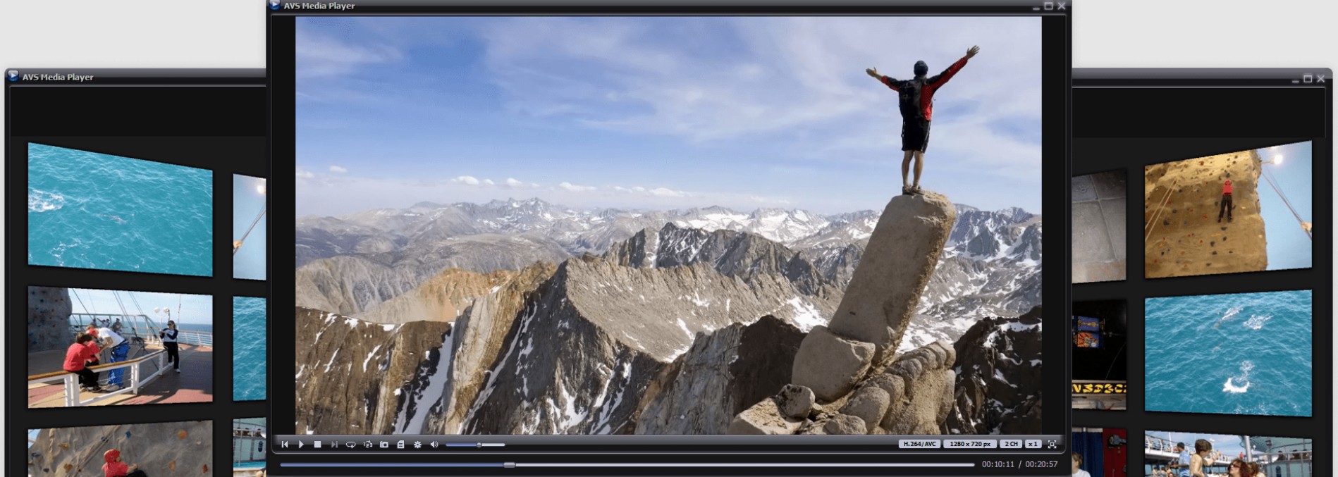 Top 13 Free MP4 Players for Windows and mac: AVS Media Player