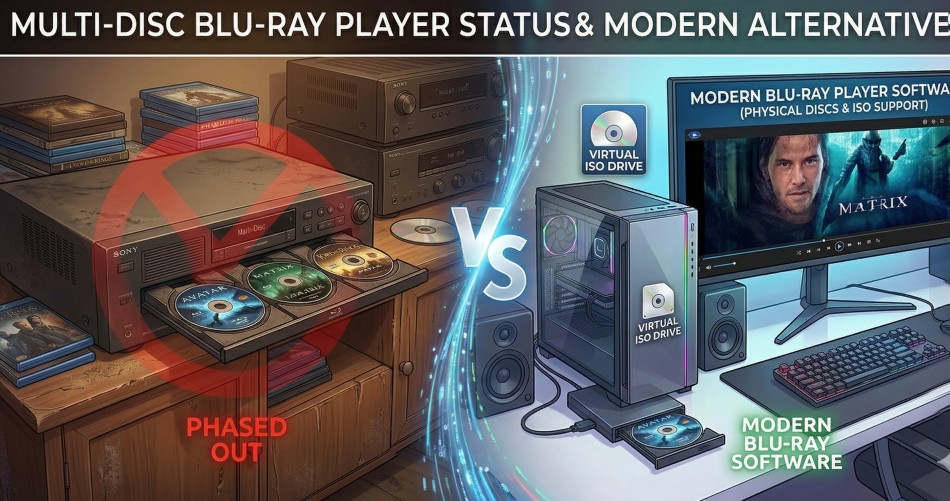 Multi-Disc Blu-ray Player Status