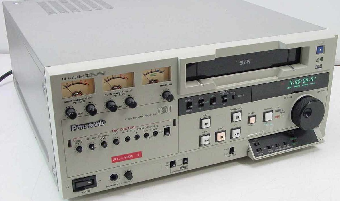 Panasonic AG Series Prosumer Decks