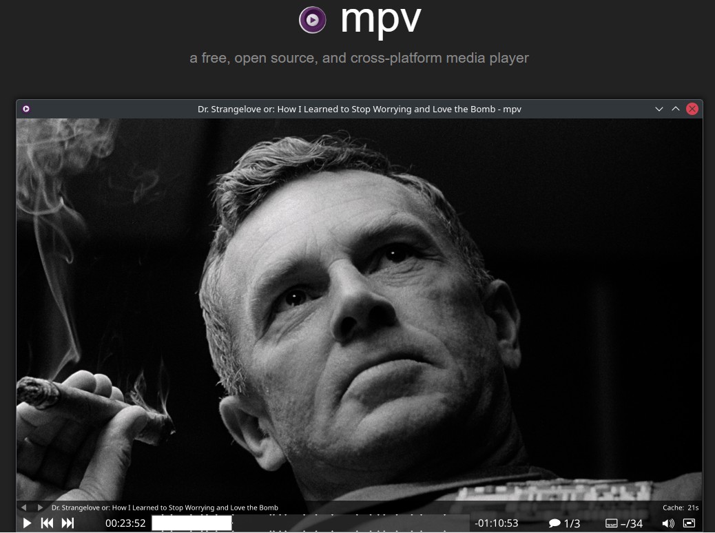 MPV Media Player - Best VLC Alternative