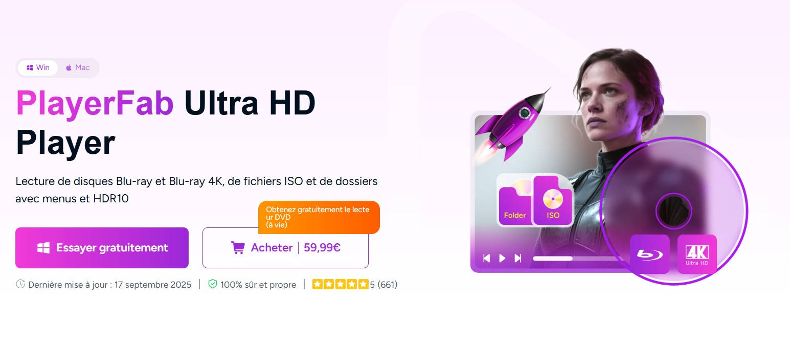 meilleur lecteur dvd pour windows 10